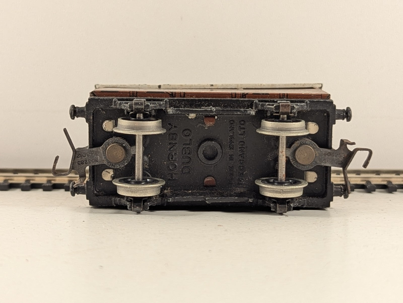 Hornby Dublo 32020 OO Gauge BR Brown D1 Cattle Truck - Boxed