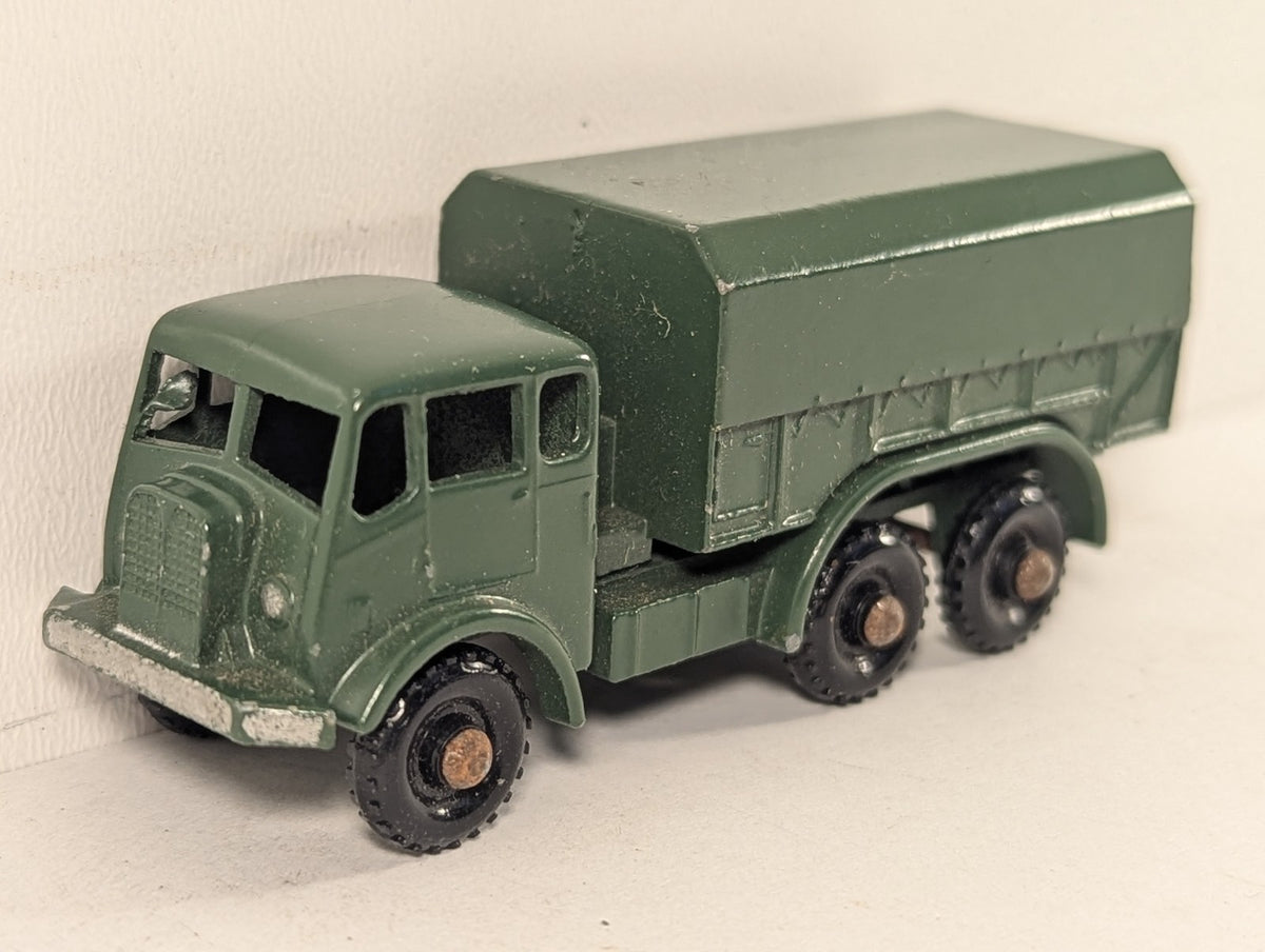 Matchbox General Service Lorry Die-cast Model Vehicle Military Green 62a