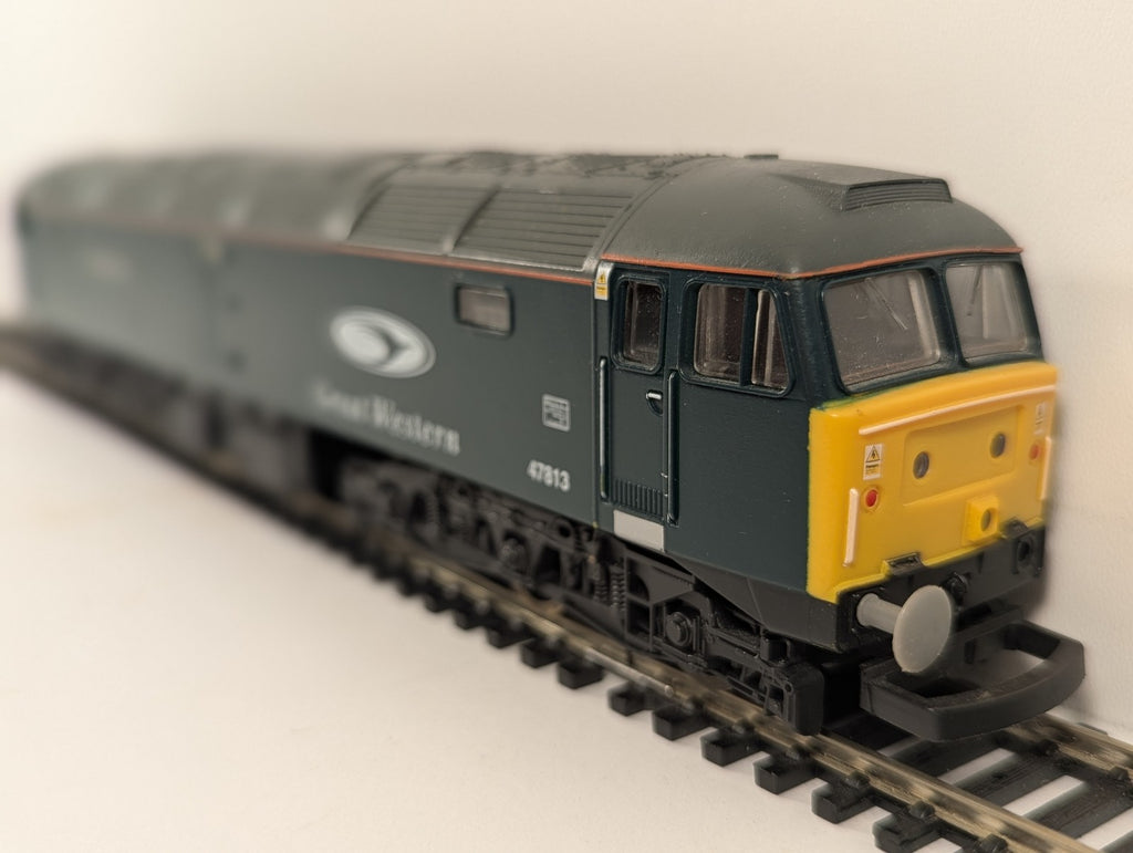 Lima OO Gauge Class 47 Diesel Locomotive 47813 Great Western Trains green