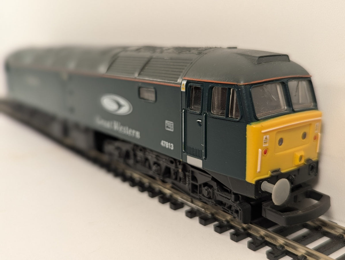 Lima OO Gauge Class 47 Diesel Locomotive 47813 Great Western Trains green