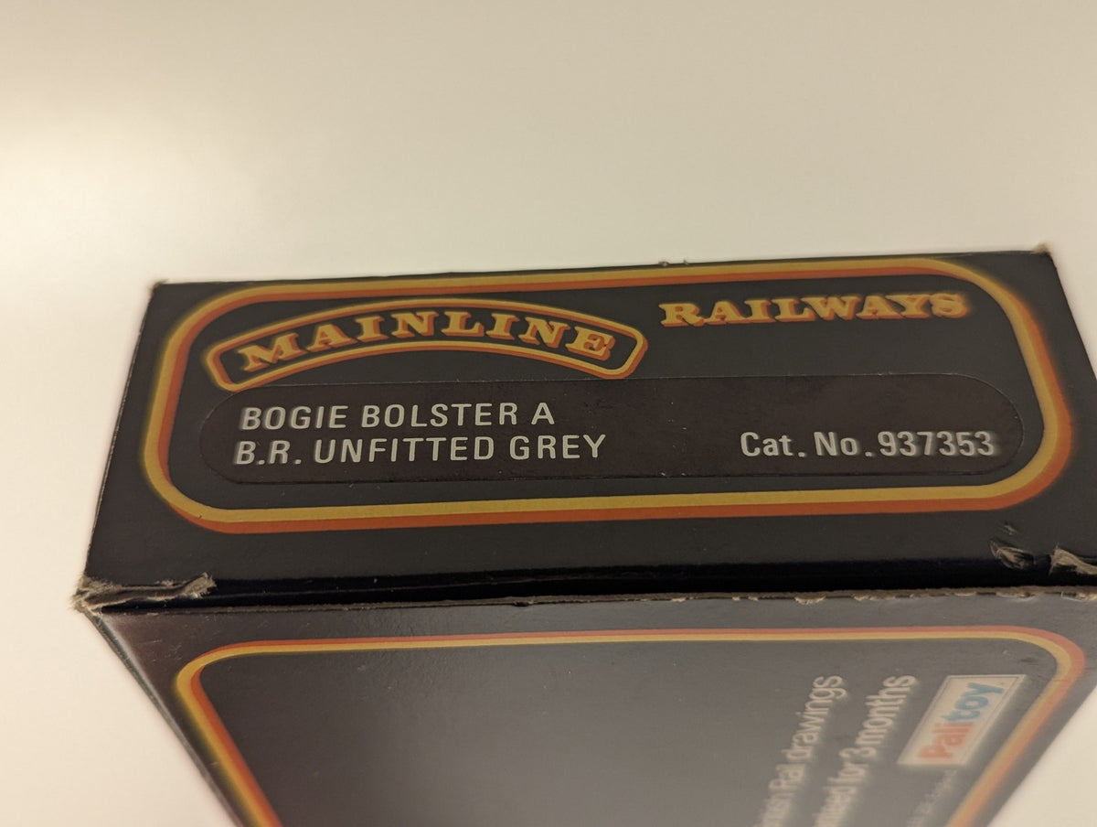 Mainline OO Gauge Bogie Bolster A Goods Wagon W107364 BR Unfitted Grey 937353