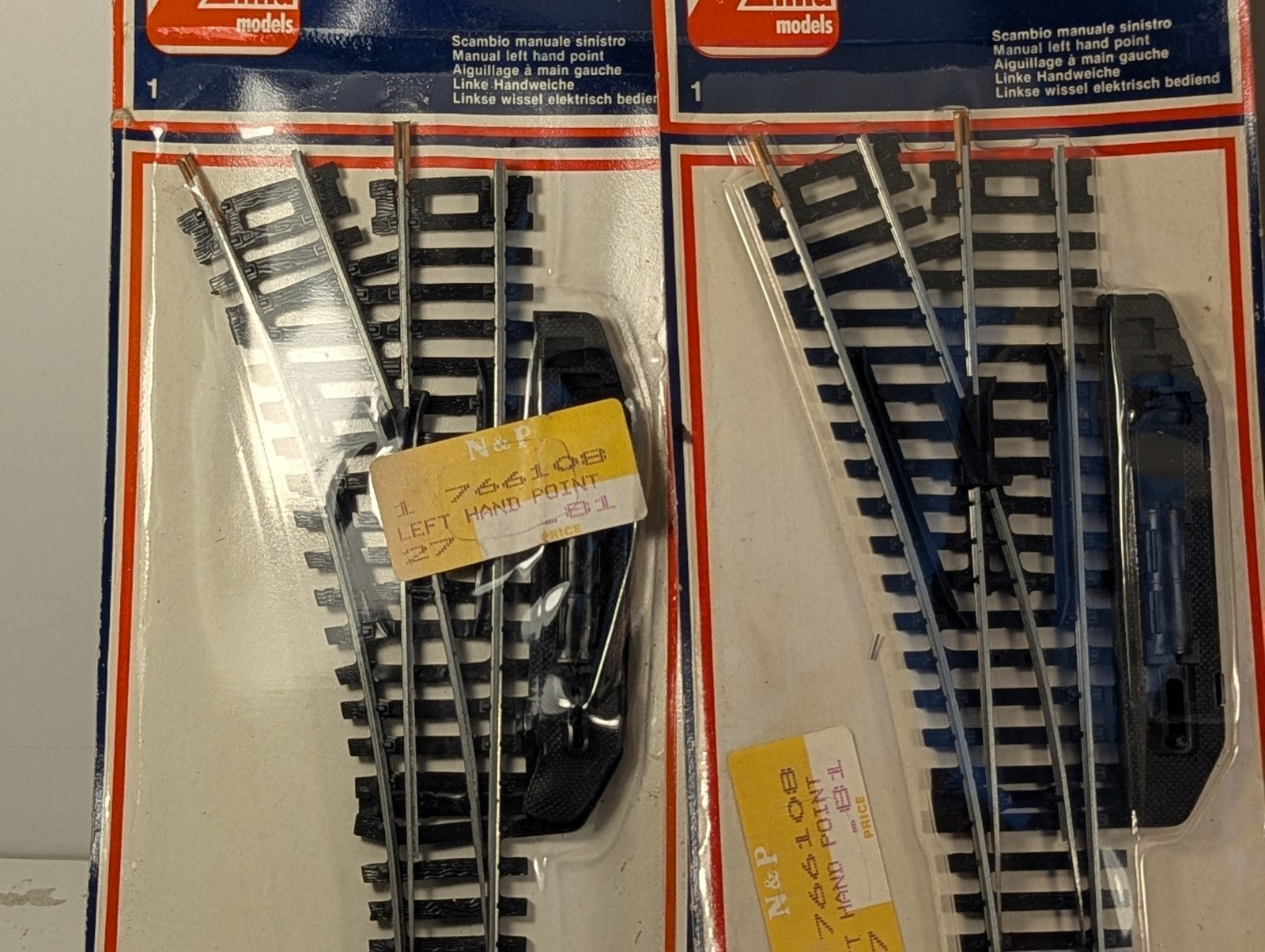Lima 403051 OO Gauge Manual Left Hand Points - Job lot