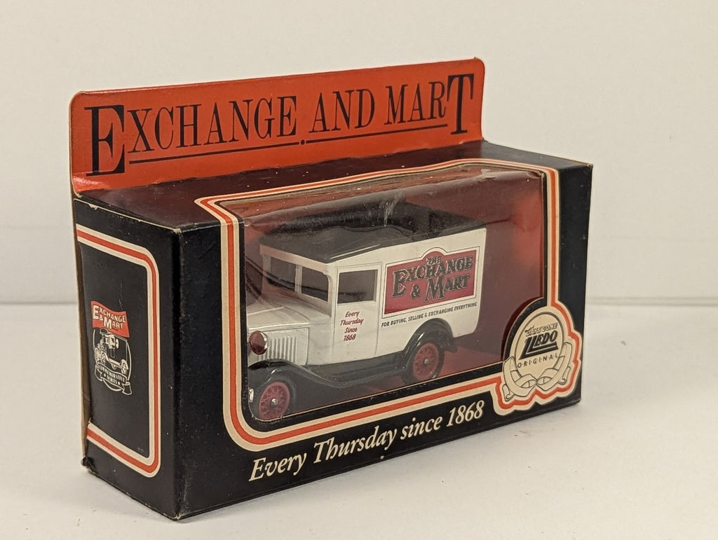 Lledo Days Gone Ford Model A Van - Exchange & Mart Die-cast Model Van