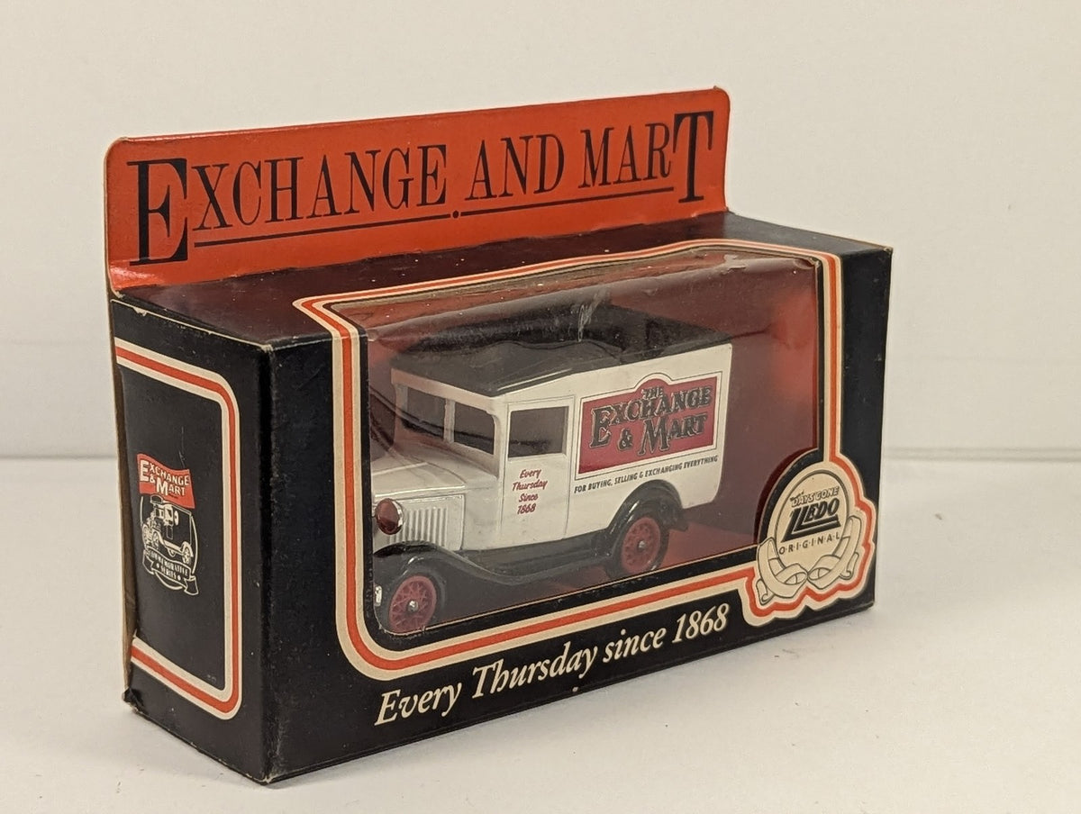 Lledo Days Gone Ford Model A Van - Exchange & Mart Die-cast Model Van