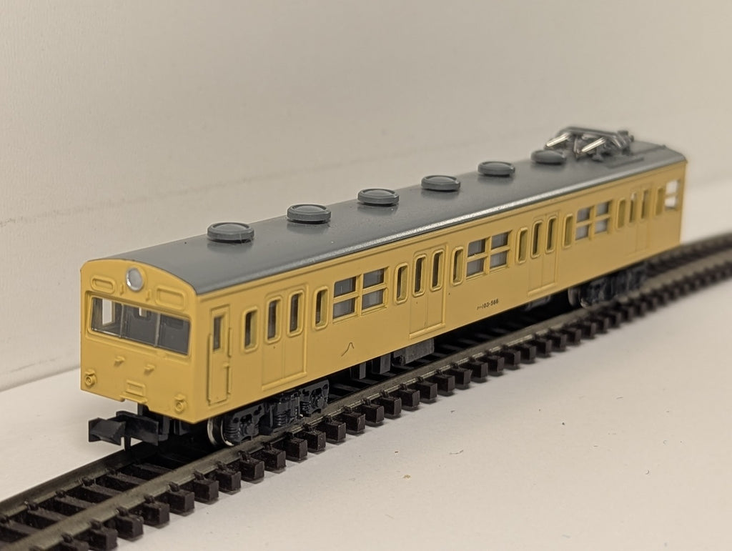 Kato N Gauge JNR Class 103 Kumoha 103 EMU Coach Kumoha 103-56 JNR Canary Yellow