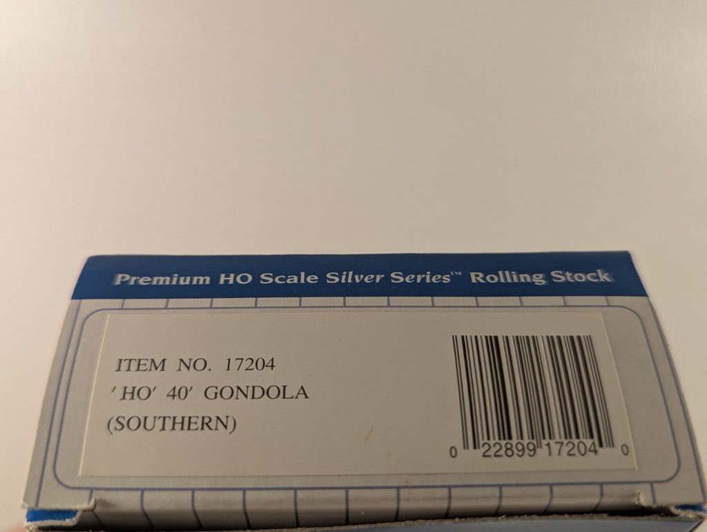 Bachmann HO Gauge 40ft Gondola Goods Wagon 1246 Southern 17204