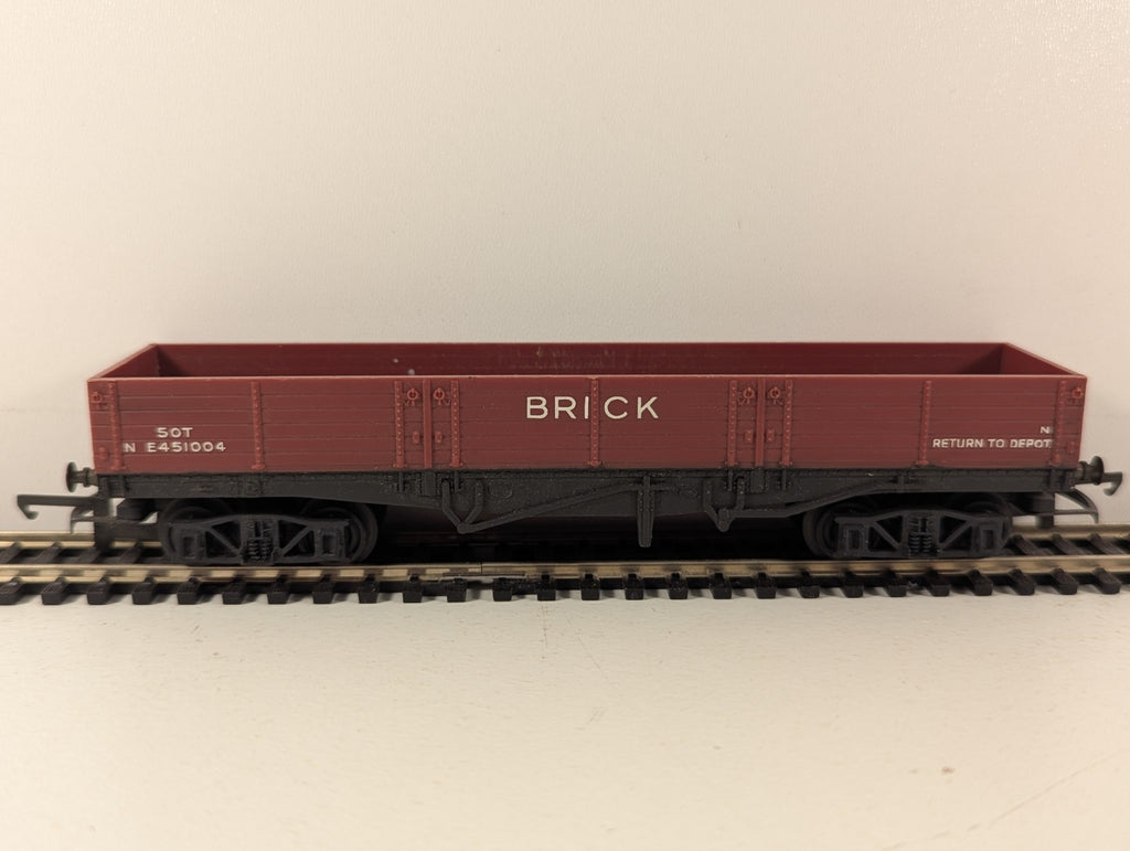 Tri-ang R219 OO Gauge Maroon Bogie Brick Wagon