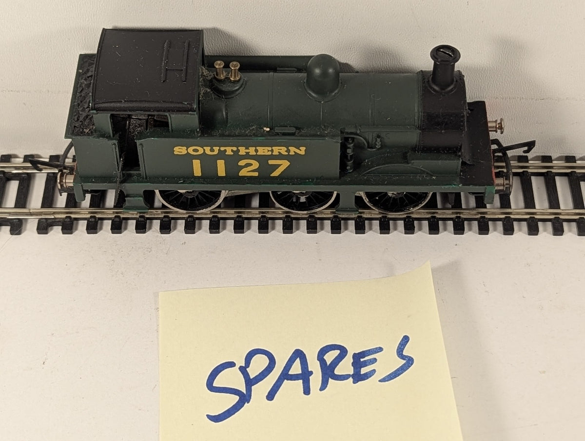 Wrenn OO Gauge Class R1 0-6-0T Steam Locomotive 1127 Southern Railway Green