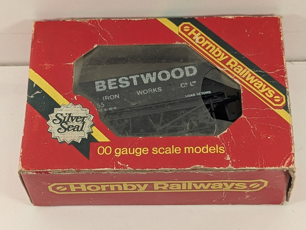 Hornby OO Gauge 7 Plank Open Wagon Goods Wagon 655 Bestwood Iron Works