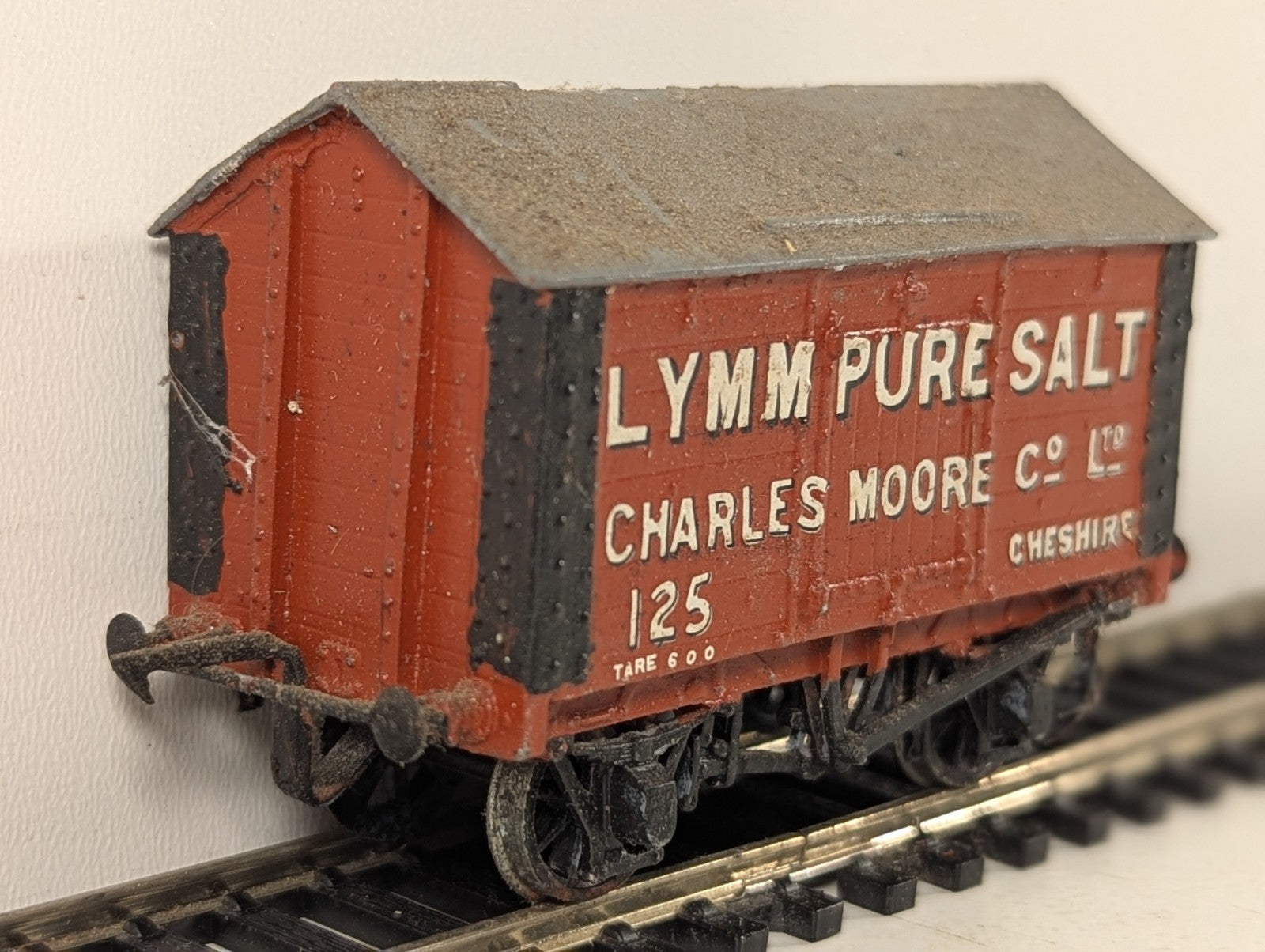 Kitbuilt OO Gauge Lymm Pure Salt Wagon 125 Lymm Pure Salt (Charles Moore)