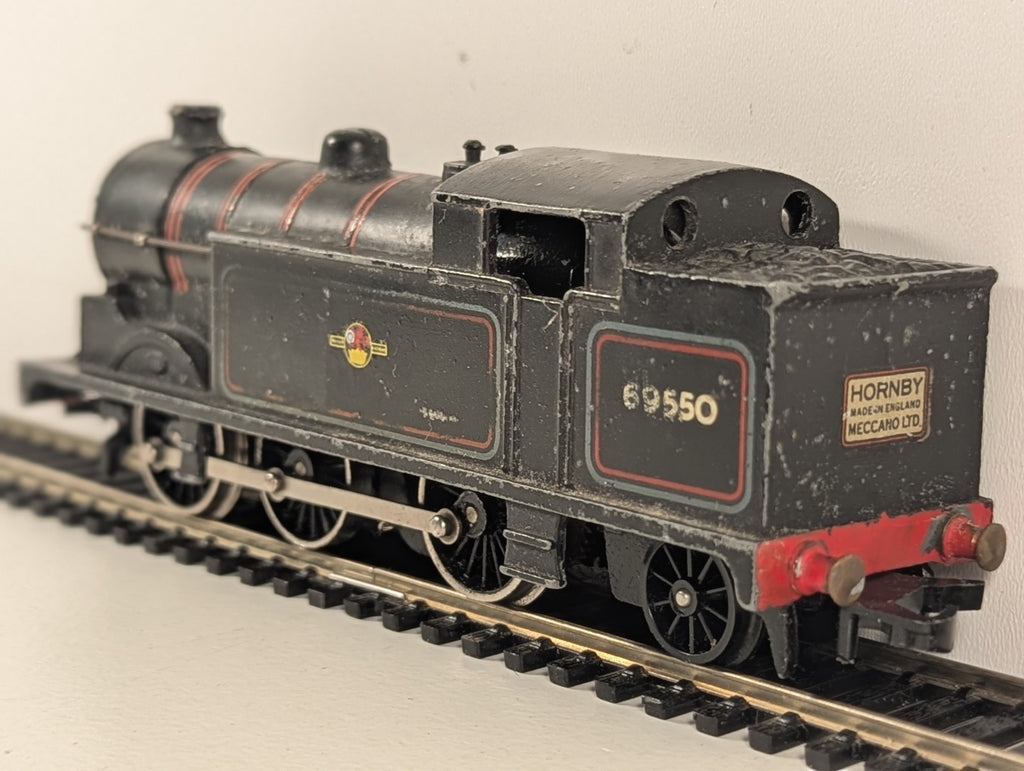 Hornby Dublo OO Gauge BR Class N2 0-6-2 Tank Locomotive 69550 2 Rail
