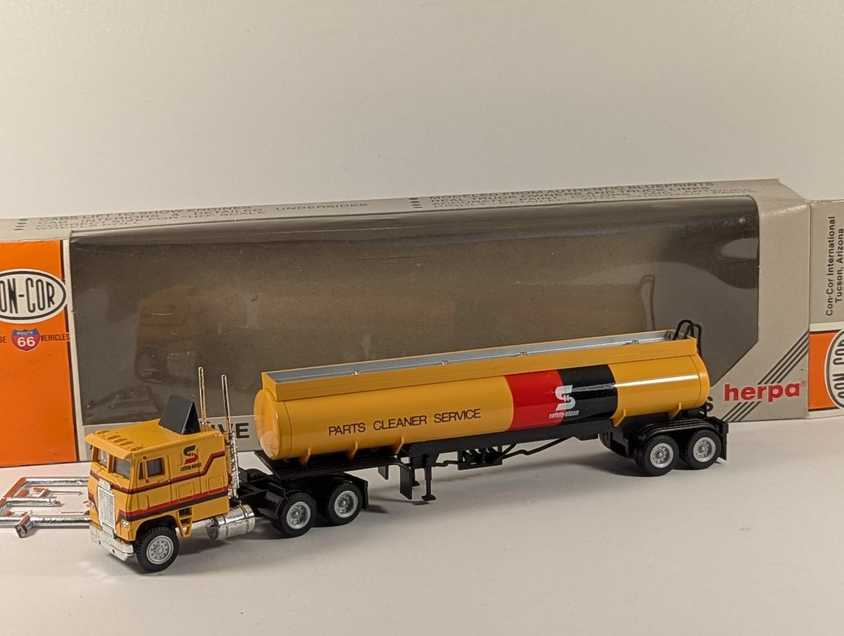 Con-Cor HO Scale Safety-Kleen Parts Cleaner Service Tanker Truck