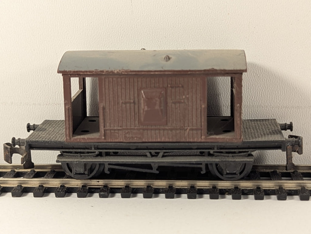 Jouef for Playcraft HO Scale BR 20 Ton Goods Brake Van Wagons B950718 BR Bauxite