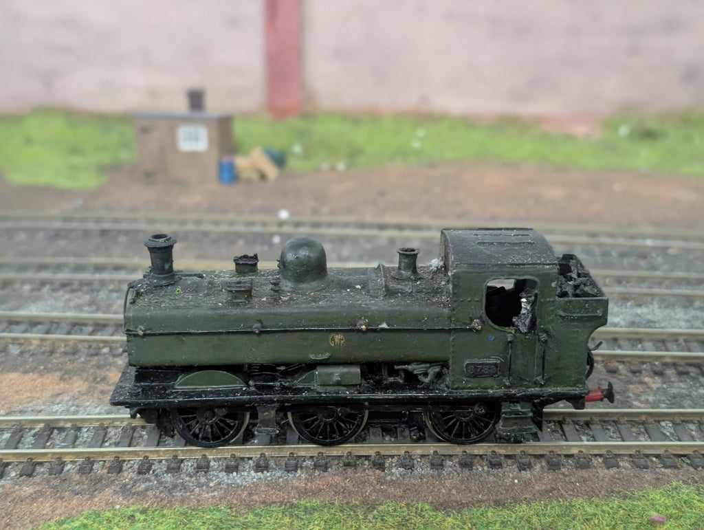 Kitbuilt Brass Pannier Tank 0-6-0 In GWR Green OO Gauge