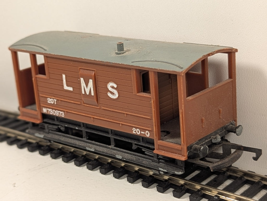 G&R Wrenn OO Gauge 20 Ton Brake Van LMS Bauxite