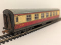 Hornby Dublo OO Gauge BR Crimson and Cream Corridor Coach Passenger Coach M4183