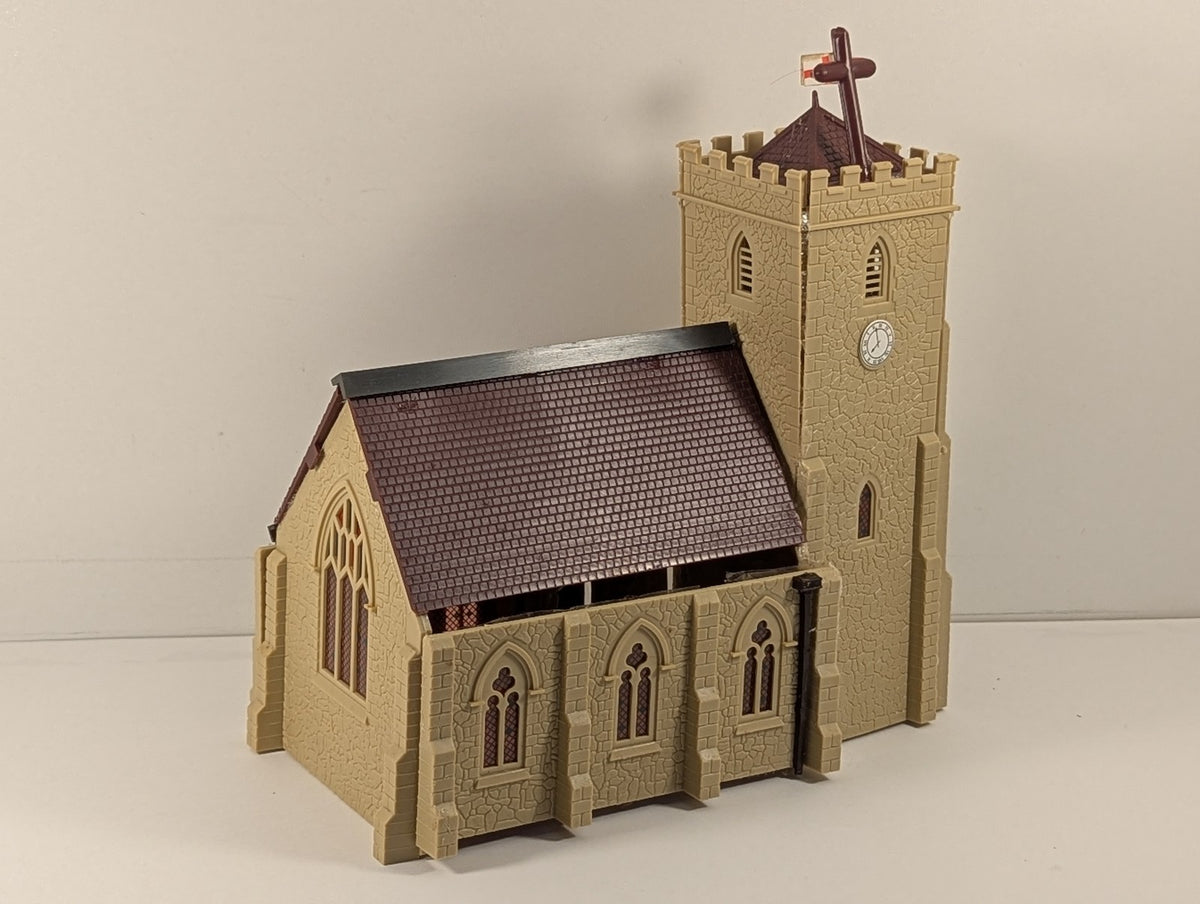 Hornby OO Gauge Country Church Buildings R138
