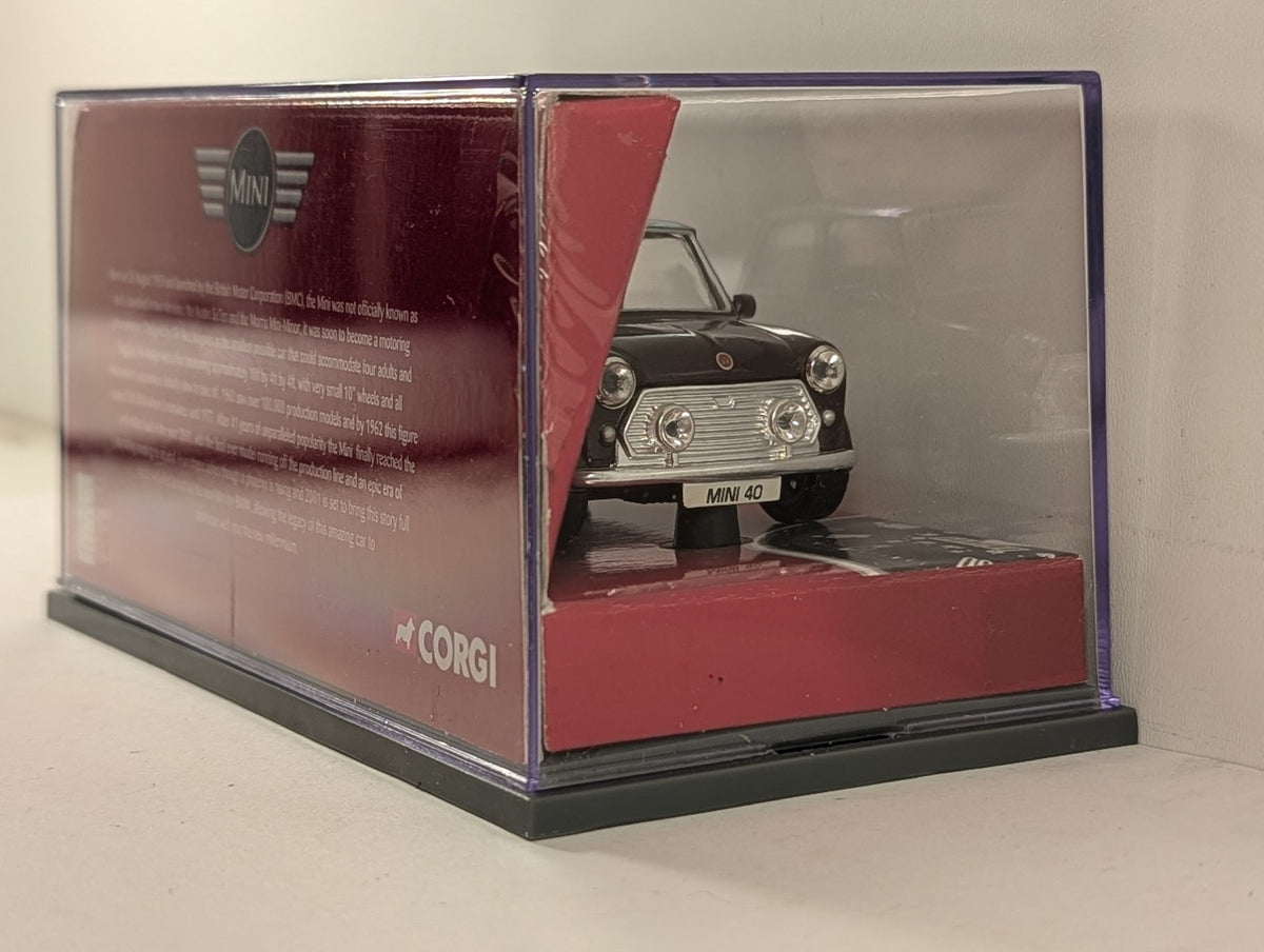 Corgi 1:36 Scale Mini 40 Die-cast Model Mulberry Red CC82206