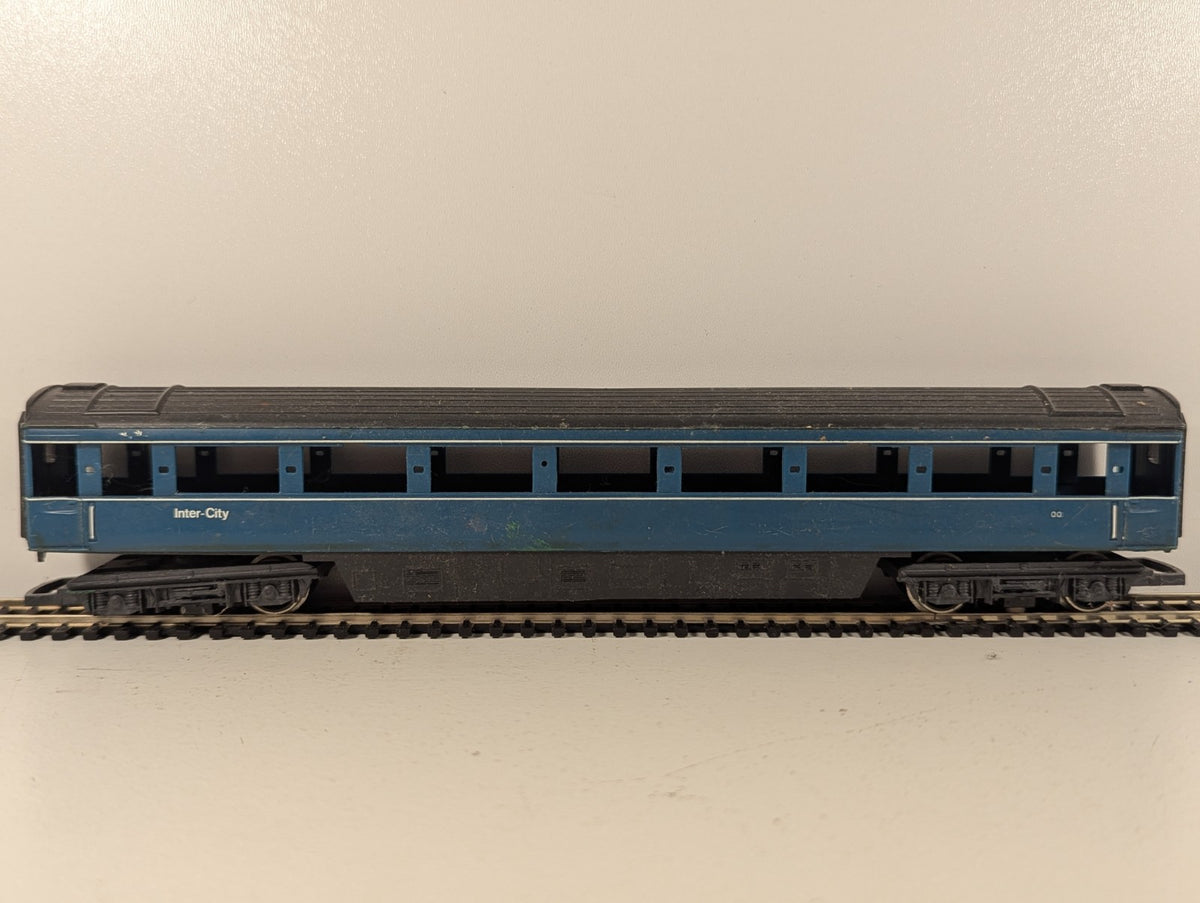 Hornby OO Gauge BR Mk3 Standard Class Coach Blue & Grey (Windows Missing)