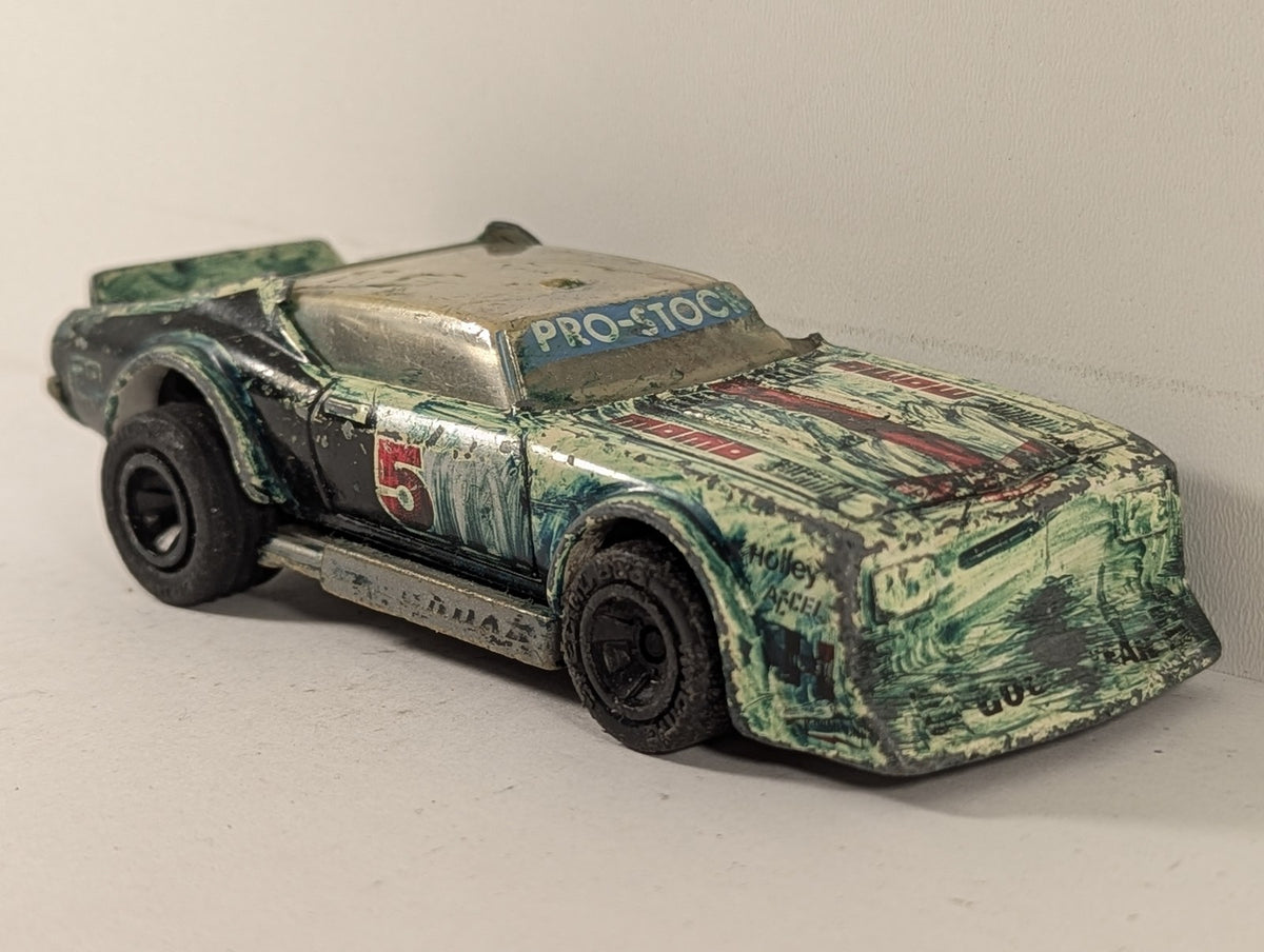 Matchbox 1:40 Turbo Specials Pro-Stocker Die-cast Car 5 Black, #5 Momo Pro-Stock
