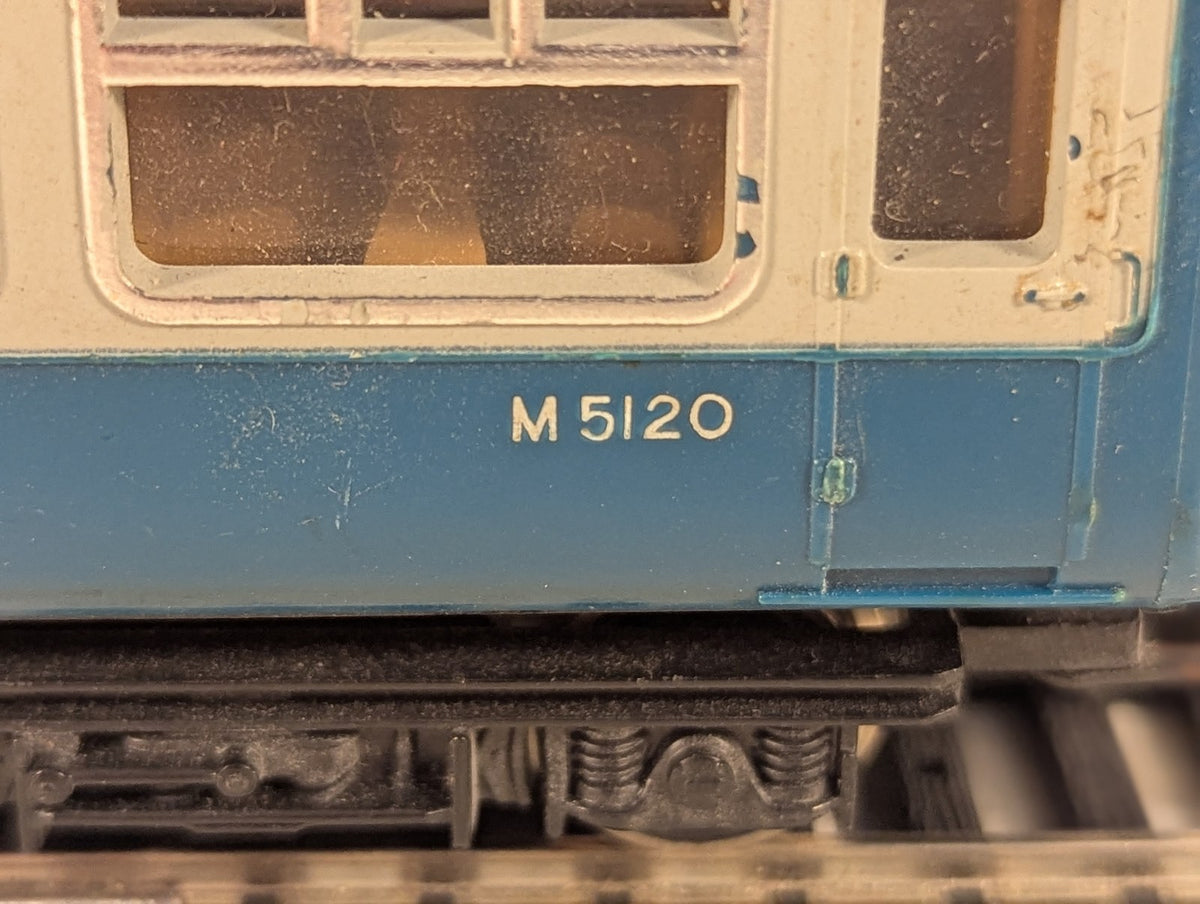 Hornby OO Gauge Class 101 DMU Centre Car Coaches M5120 BR Blue & Grey R416
