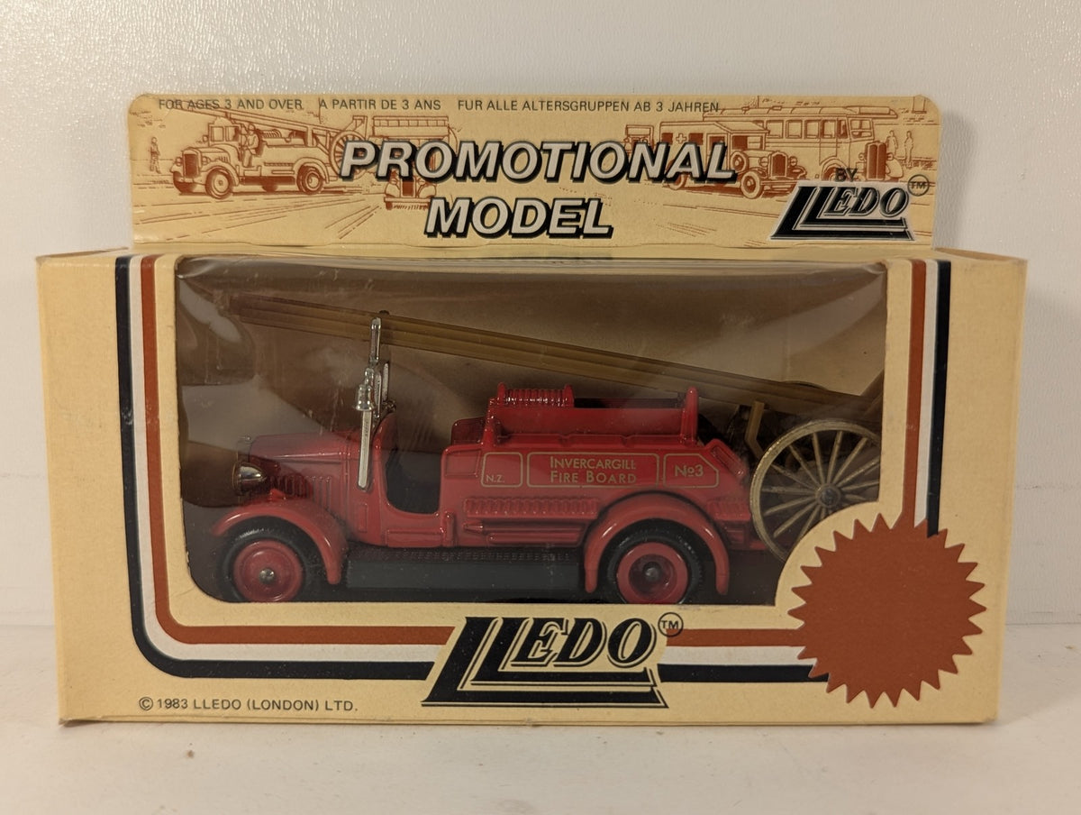 Lledo Invercargill Fire Board No. 3 Fire Engine Die-cast Model