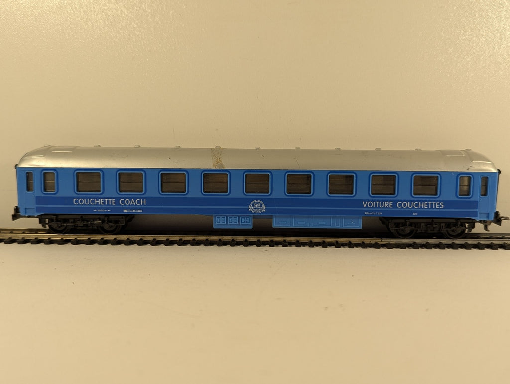 Mehano HO Gauge JZ Couchette Coach Passenger Coach ABtumYb 7.534 JZ Blue