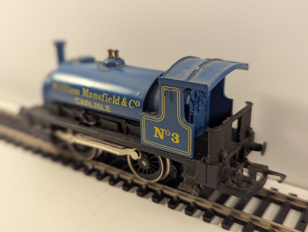 Hornby R161 William Mansfield & Co 0-4-0 Industrial Locomotive Needs Attention