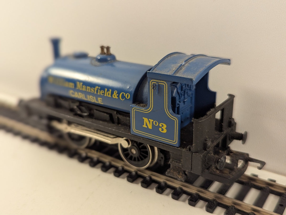 Hornby R161 William Mansfield & Co 0-4-0 Industrial Locomotive Needs Attention