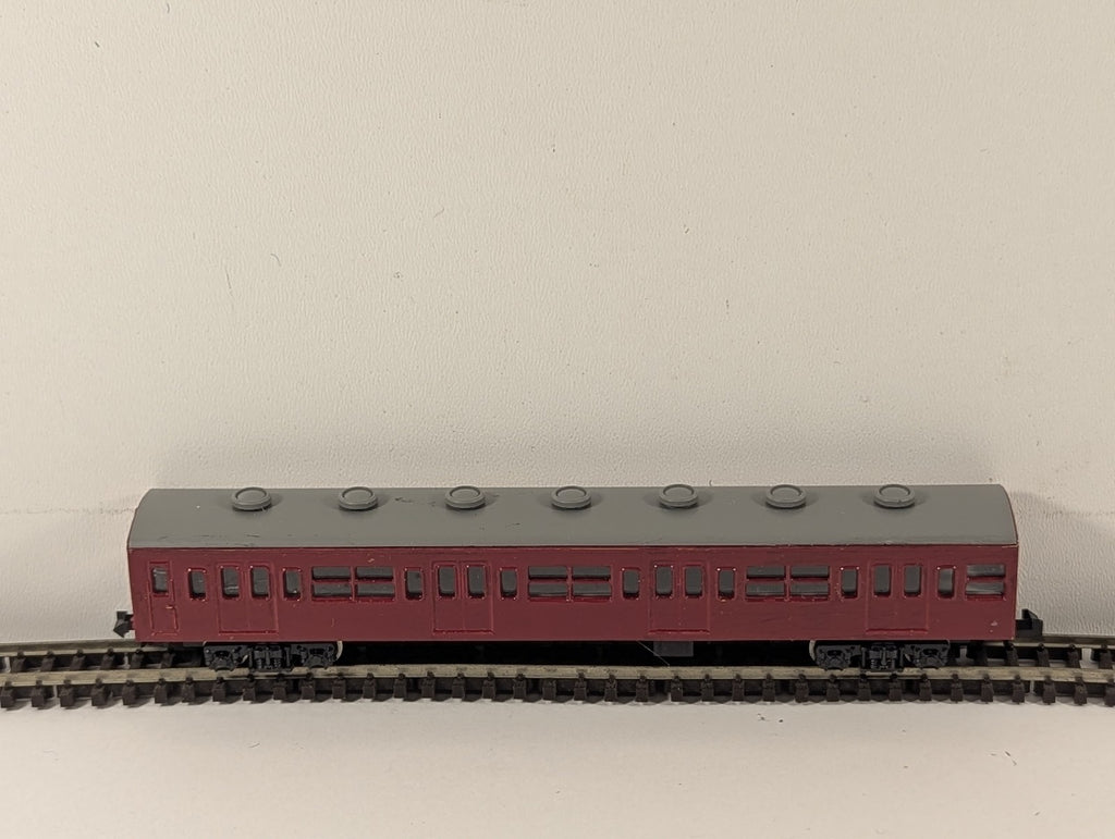 Kato N Gauge JNR Commuter Coach EMU Maroon