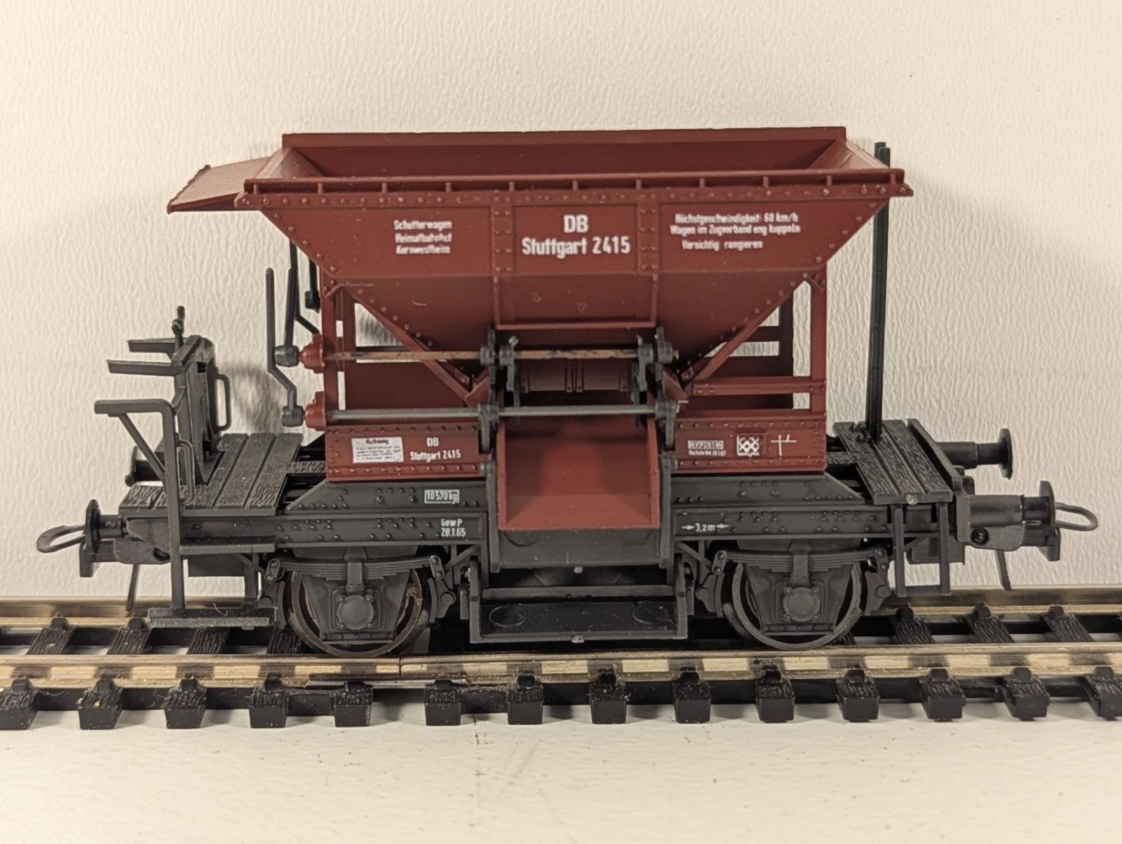 Roco HO Gauge DB Talbot Ballast Hopper Stuttgart 2415