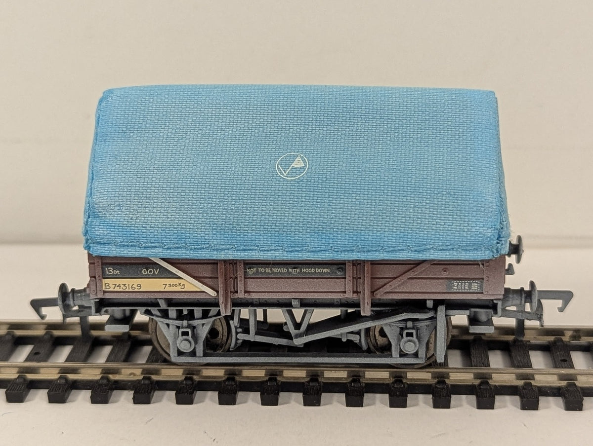 Bachmann OO Gauge China Clay Wagon with Hood Goods Wagon B743169