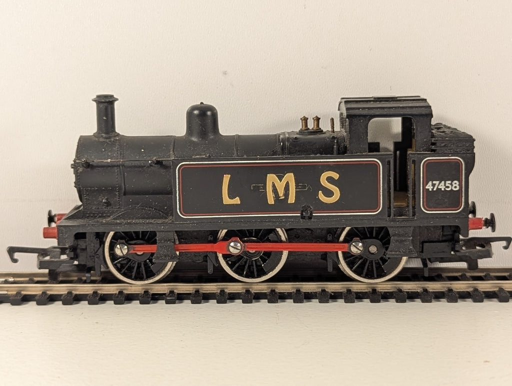 Hornby Class 3F "Jinty" 0-6-0T No.47458 Modified Steam Locomotive OO Gauge