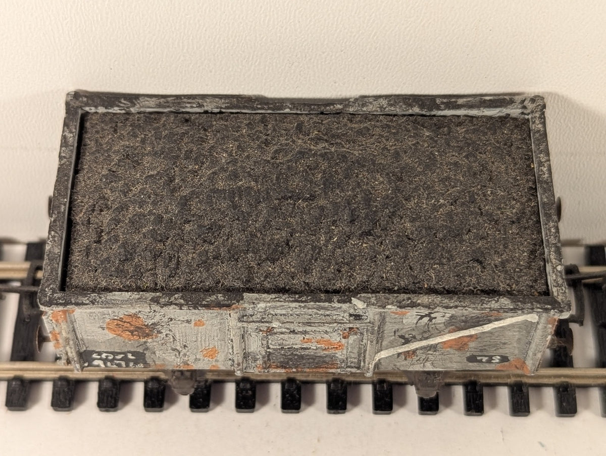 OO Gauge 16-Ton Steel Mineral Wagon Goods Wagon 96766 Weathered Grey
