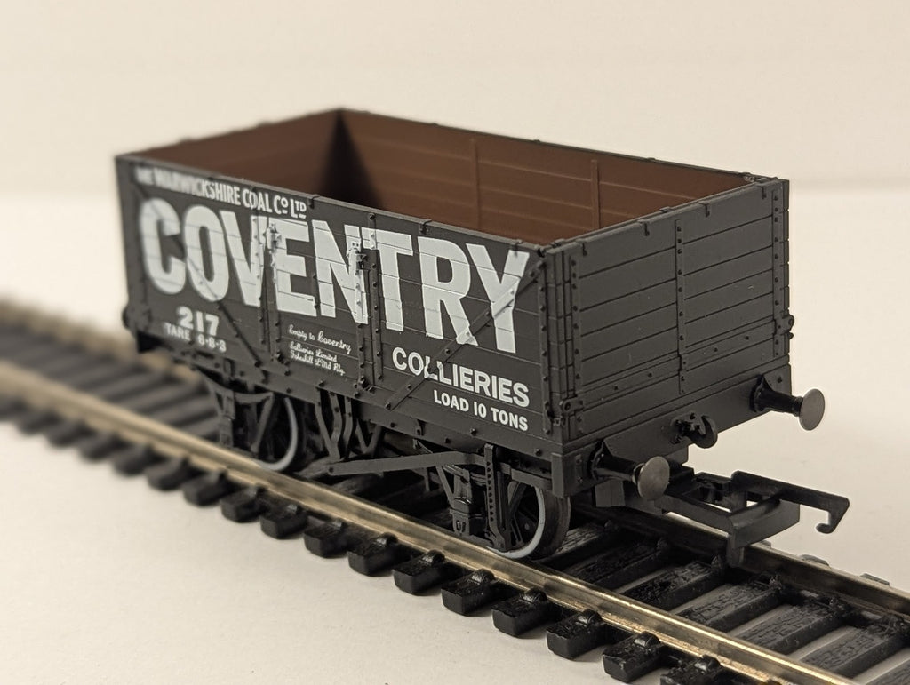 Oxford Rail Warwickshire Coal Co Ltd Coventry Collieries 7 Plank Wagon