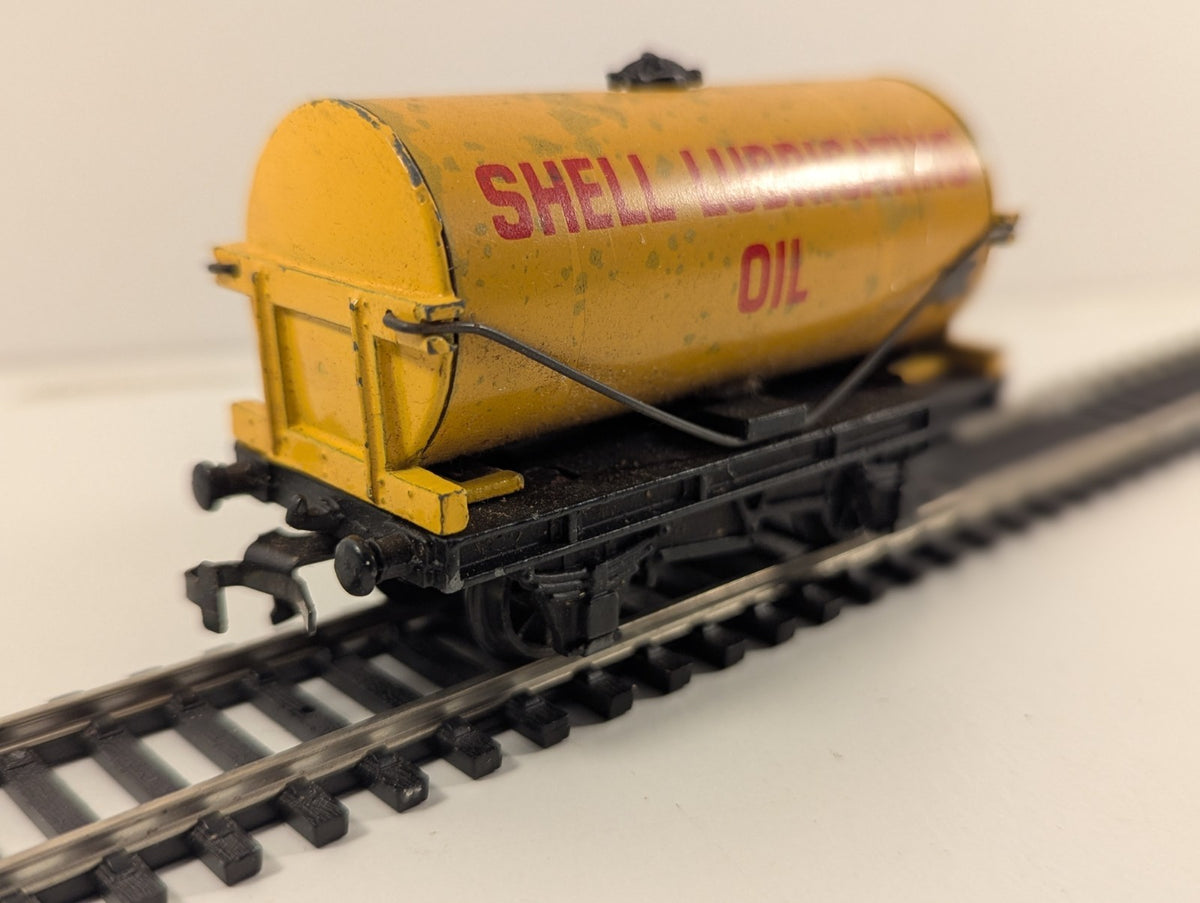 Hornby Dublo Shell Lubricating Oil Tank Wagon