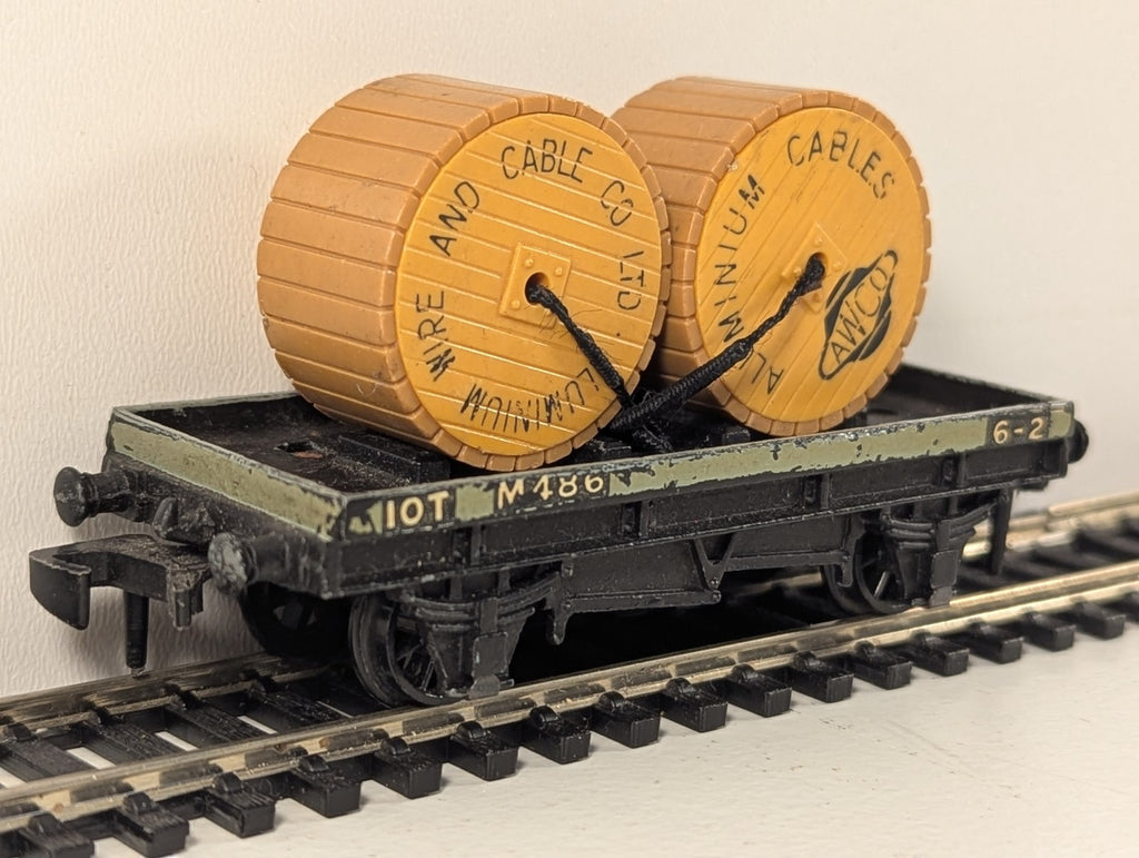 Hornby Dublo 32086 OO Gauge 3-Rail Low-Sided Wagon Cable Load