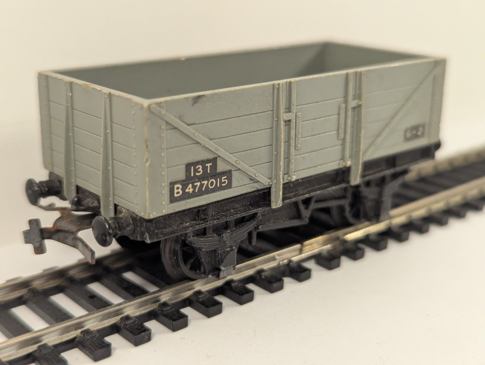 Hornby Dublo OO Gauge BR Grey 13T 5 Plank Open Wagon