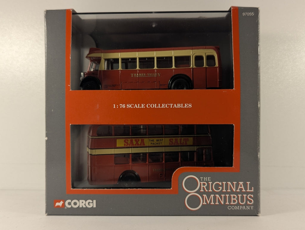 Corgi 1:76 Thames Valley Bristol L6B & Bristol K6A Set Die-cast Model 97055