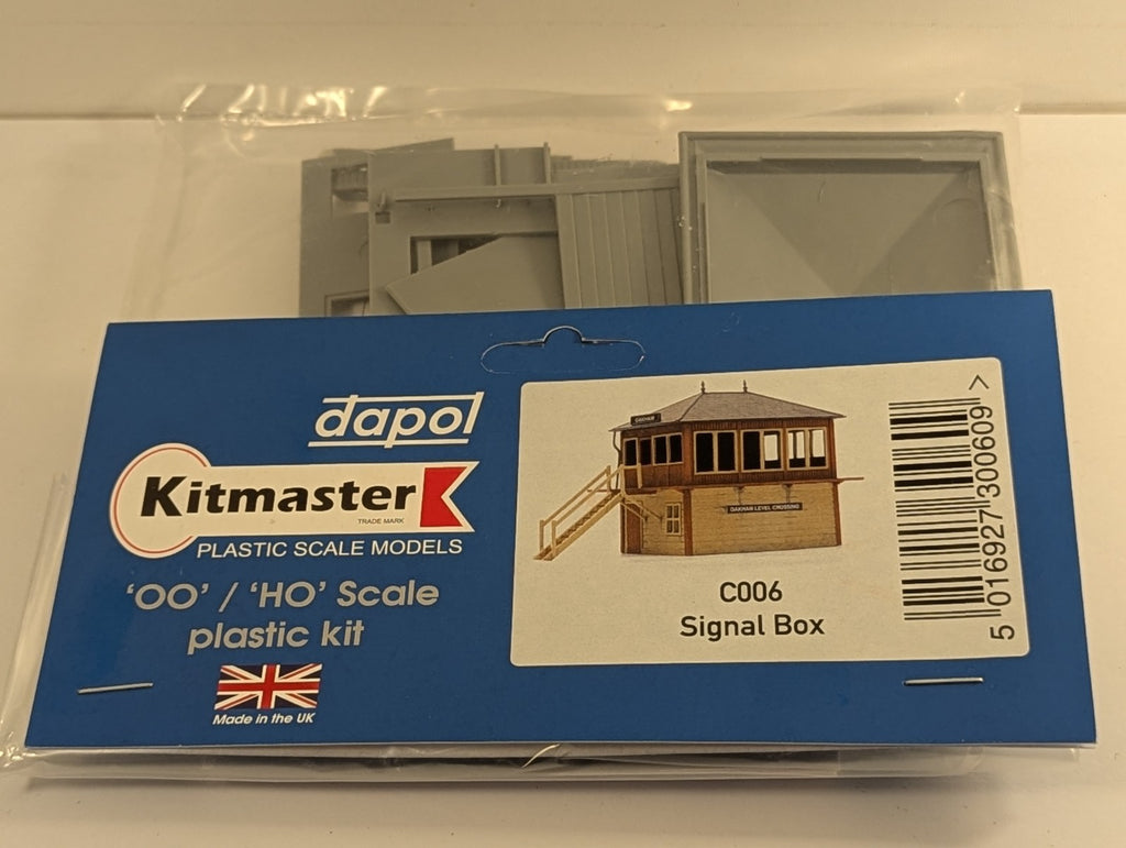 Dapol Kitmaster C006 OO HO Scale Signal Box Plastic Kit
