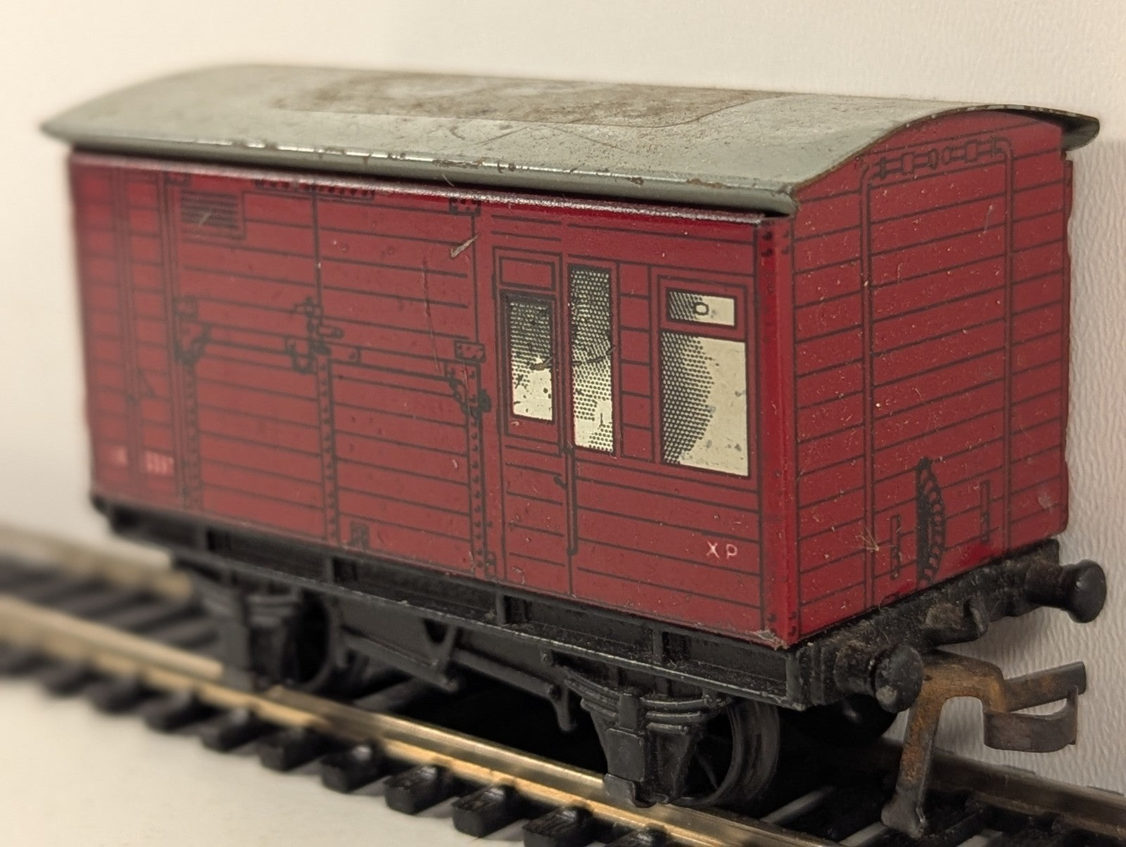 Hornby Dublo BR Maroon Horse Box OO Gauge