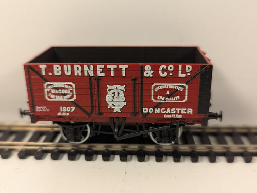 Bachmann 37-125K OO Gauge 8 Plank Wagon T Burnett Doncaster