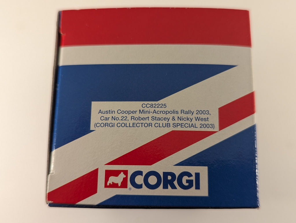 Corgi 1:36 Austin Cooper Mini - Acropolis Rally 2003, Car No.22