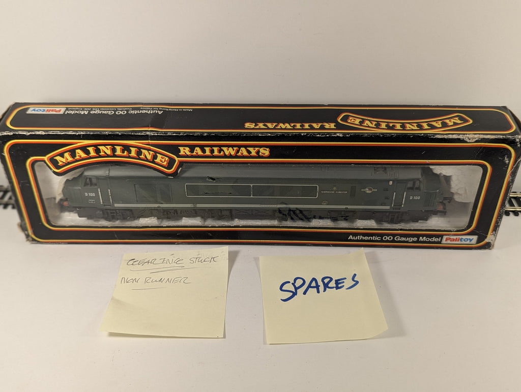 Mainline OO Gauge Class 45 Sherwood Forester Diesel Locomotive D100 BR Green