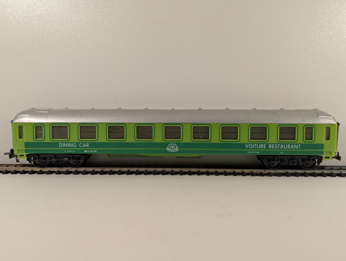 Piko HO Gauge Dining Car / Voiture Restaurant Passenger Coach ABtumYb 7.534
