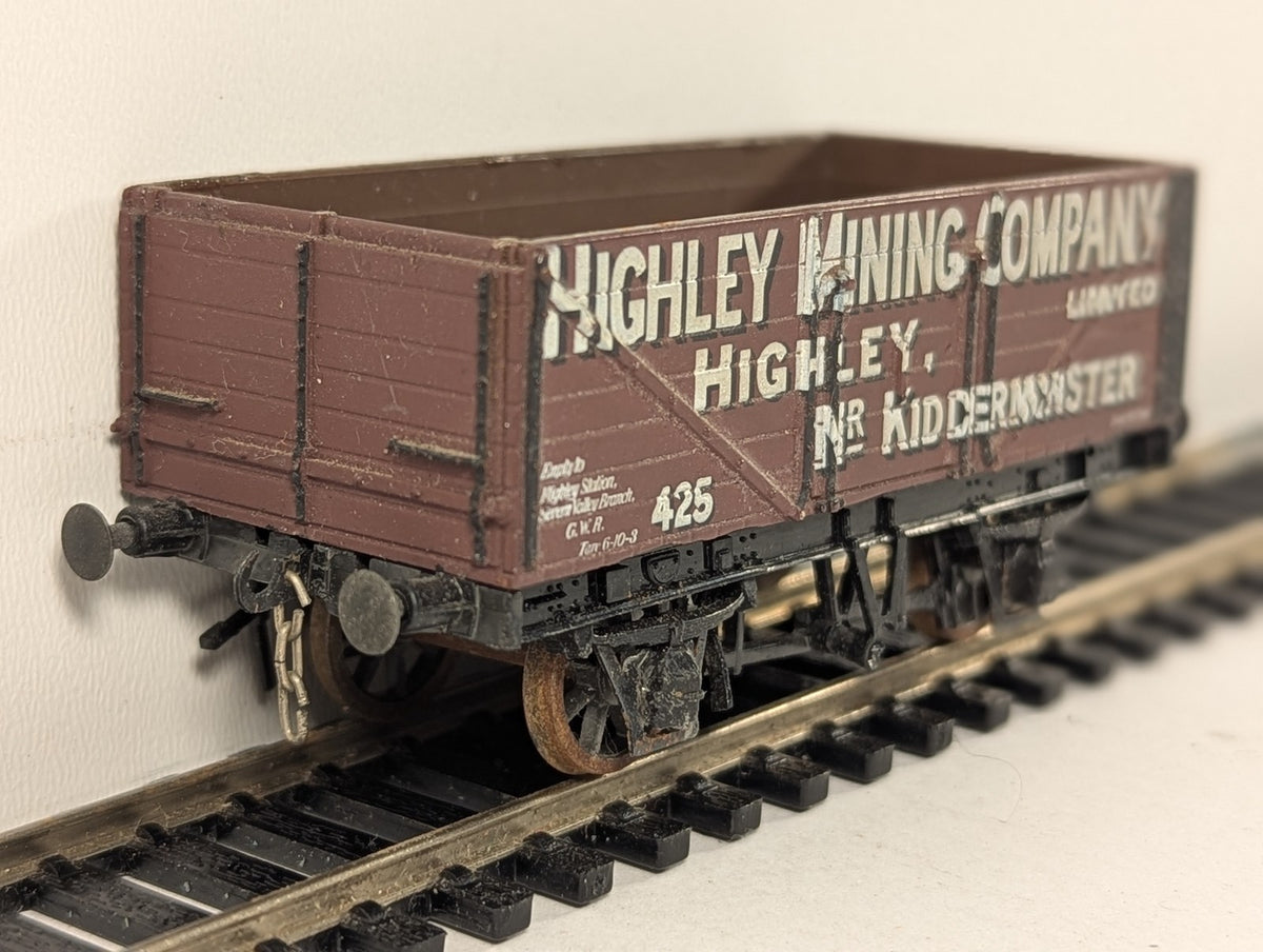 Hornby OO Gauge Highley Mining Company 7-Plank Open Wagon Goods Wagon 425