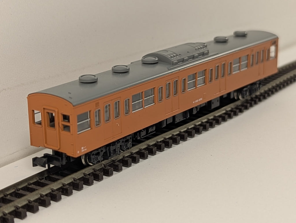 Kato N Gauge JNR 103 Series Moha 102 Passenger Coach Moha 102-856 JNR Orange