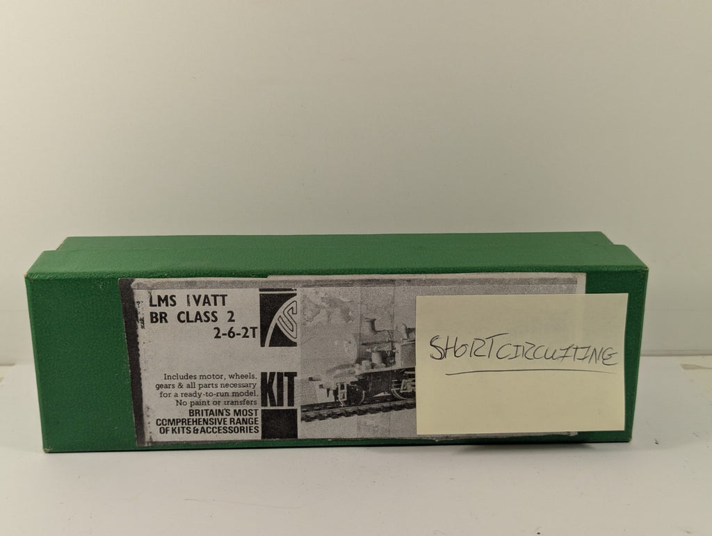 Kit LMS Ivatt Class 2 2-6-2T Kitbuilt Locomotive - Non-Runner Boxed