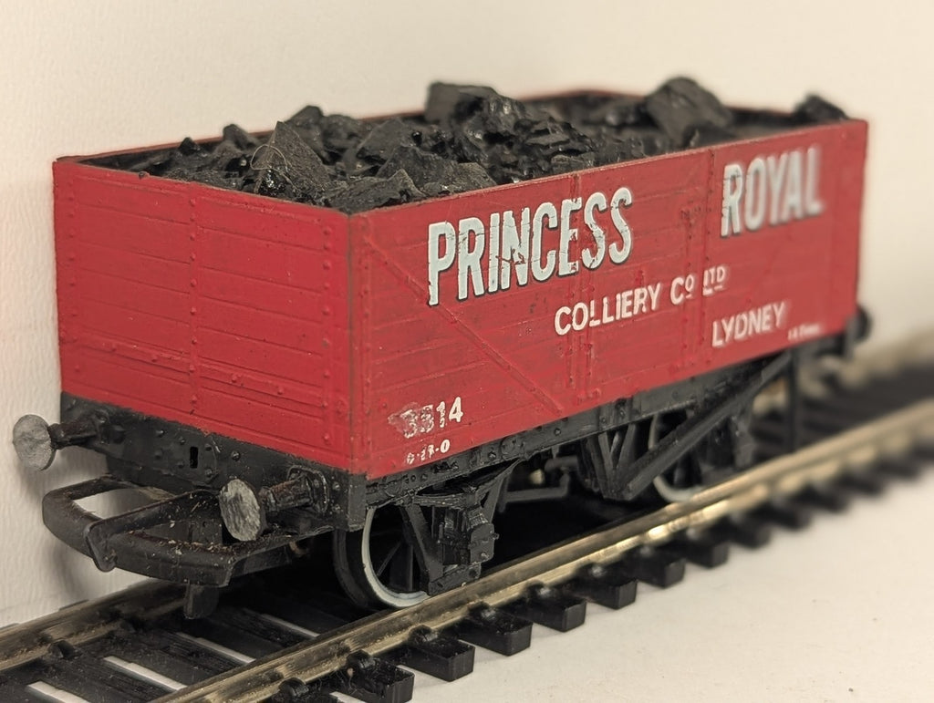 Bachmann OO Gauge 7 Plank Wagon Princess Royal Colliery Goods Wagon 3514