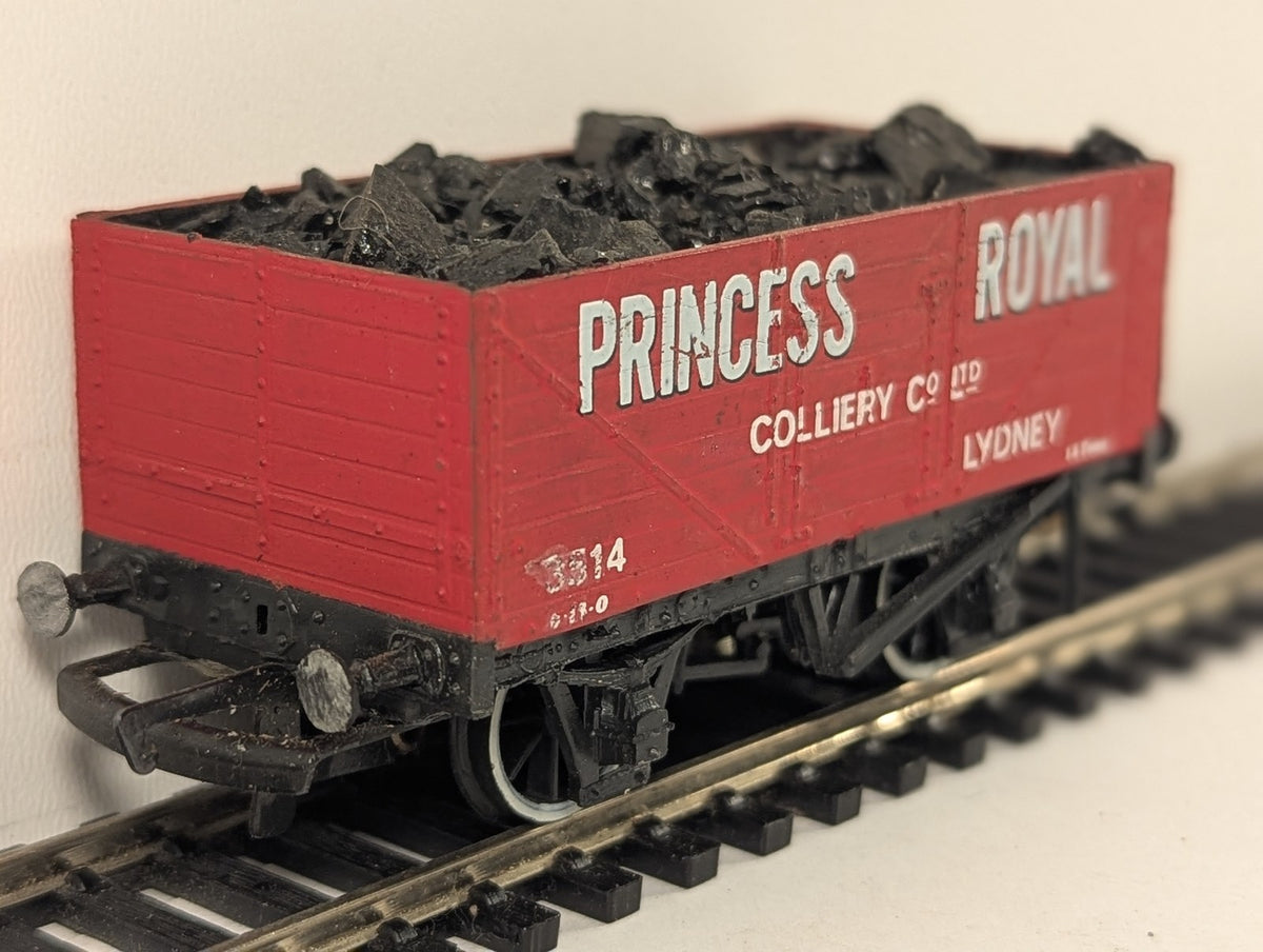 Bachmann OO Gauge 7 Plank Wagon Princess Royal Colliery Goods Wagon 3514